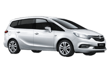 Van Hire Witham - Vauxhall Zafira 5 + 2 - Minibus hire Witham